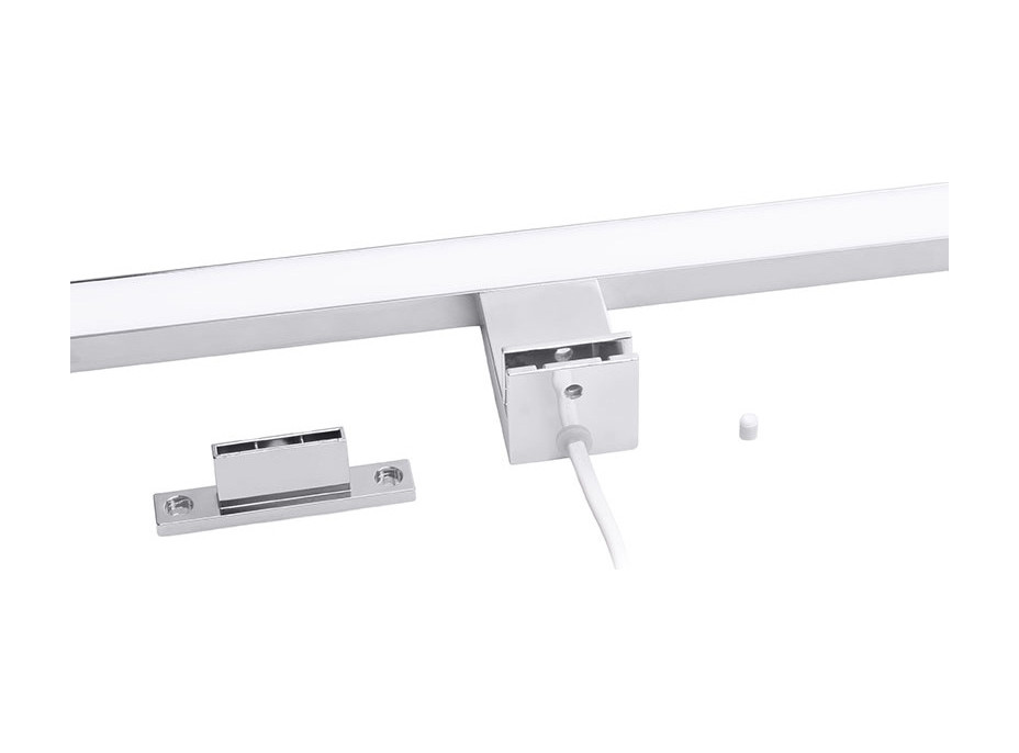 Solight LED kúpeľňové osvetlenie nad zrkadlo 3v1, 7W, 455lm, 4000K, IP44, 40cm, chróm