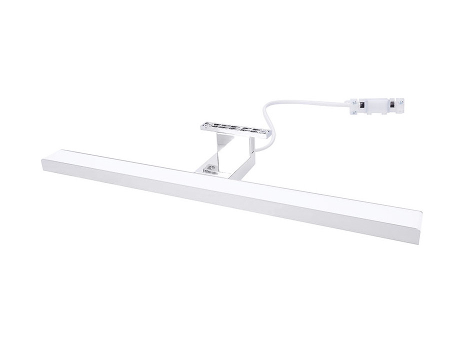 Solight LED kúpeľňové osvetlenie nad zrkadlo 3v1, 7W, 455lm, 4000K, IP44, 40cm, chróm