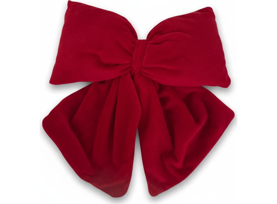Dekoračná mašľa Rich Red Bow 29x33 cm - červená