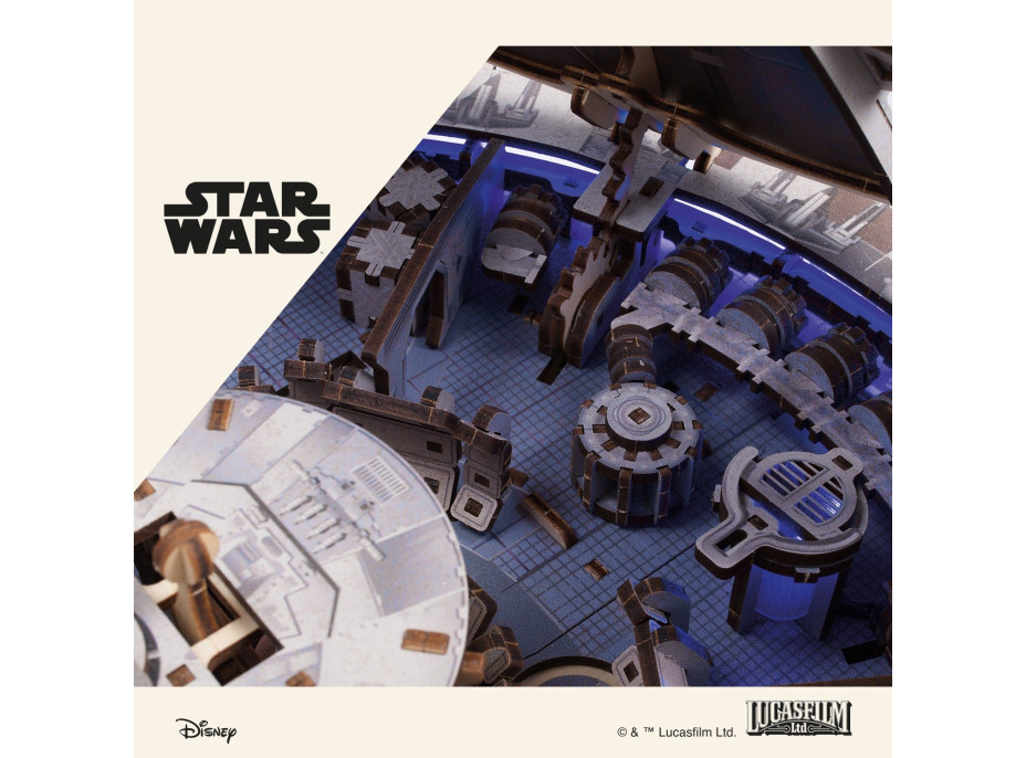 UGEARS 3D puzzle Star Wars: Millennium Falcon 1235 dielikov
