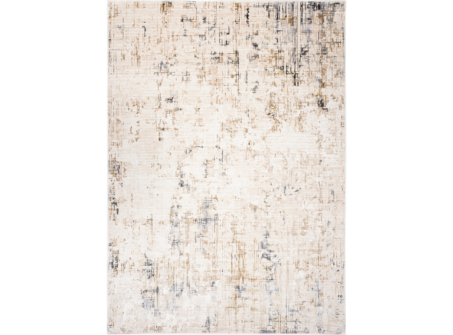 Kusový koberec HERA Modern - krémvoý/šedý