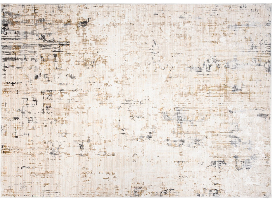 Kusový koberec HERA Modern - krémvoý/šedý