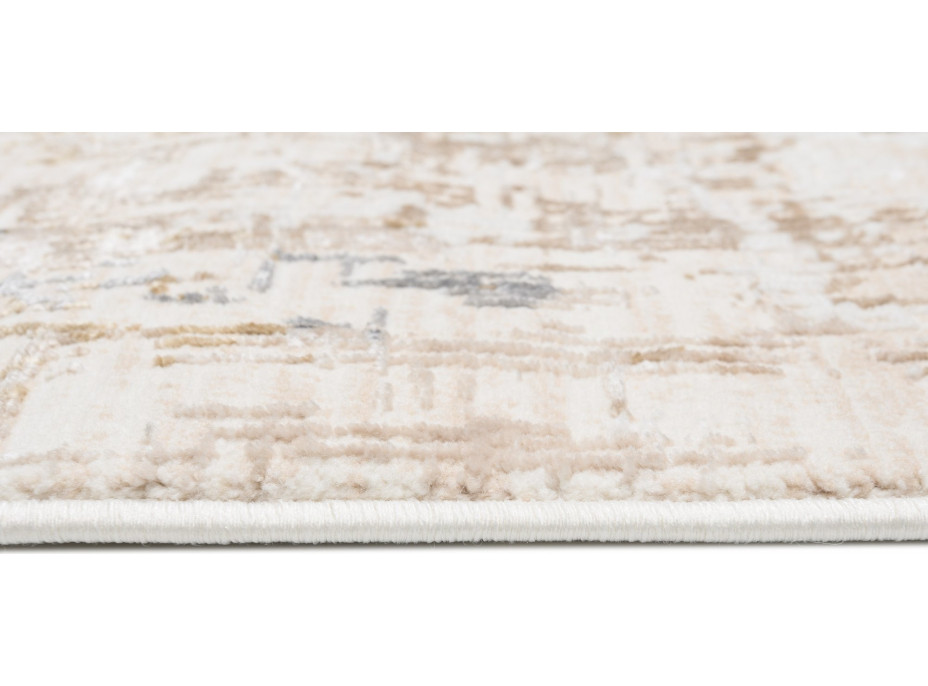 Kusový koberec HERA Modern - krémvoý/šedý
