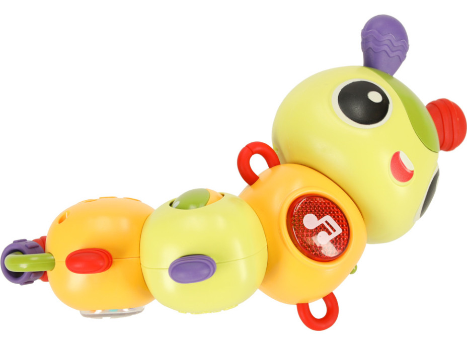 Elektronická hudobná hračka - Húsenica