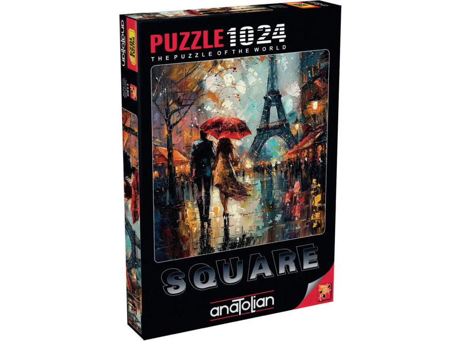ANATOLIAN Štvorcové puzzle Láska v Paríži 1024 dielikov