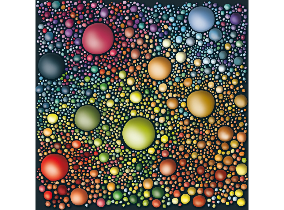 CURIOSI Štvorcové puzzle Palapeli: Zlatý prach 249 dielikov