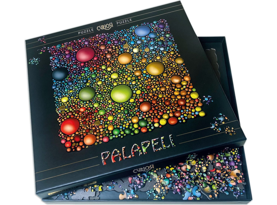 CURIOSI Štvorcové puzzle Palapeli: Zlatý prach 249 dielikov