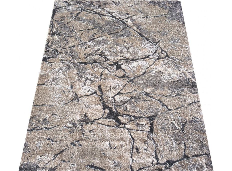 Kusový koberec PANNE stone - odtiene hnedej