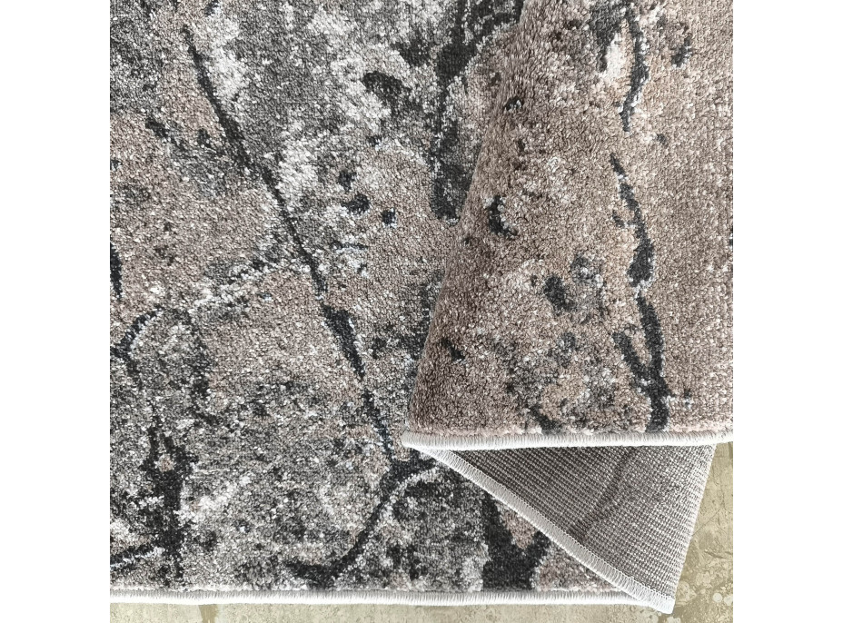 Kusový koberec PANNE stone - odtiene hnedej