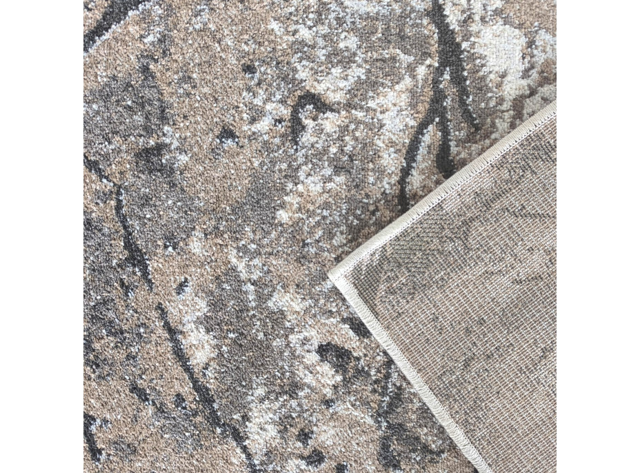Kusový koberec PANNE stone - odtiene hnedej