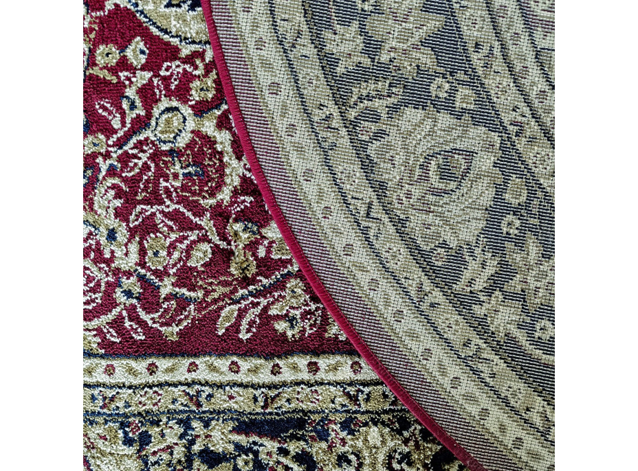 Kusový koberec NOBLE ornament oval - červený