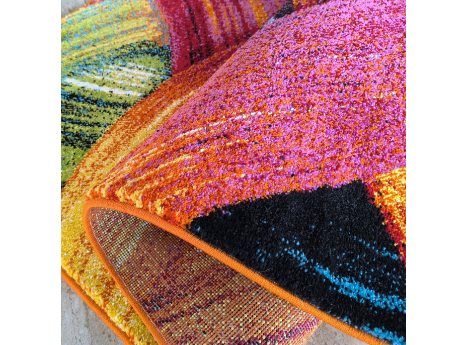 Kusový koberec PICASSO Brush strokes - viacfarebný