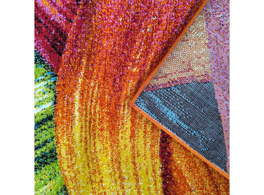 Kusový koberec PICASSO Brush strokes - viacfarebný