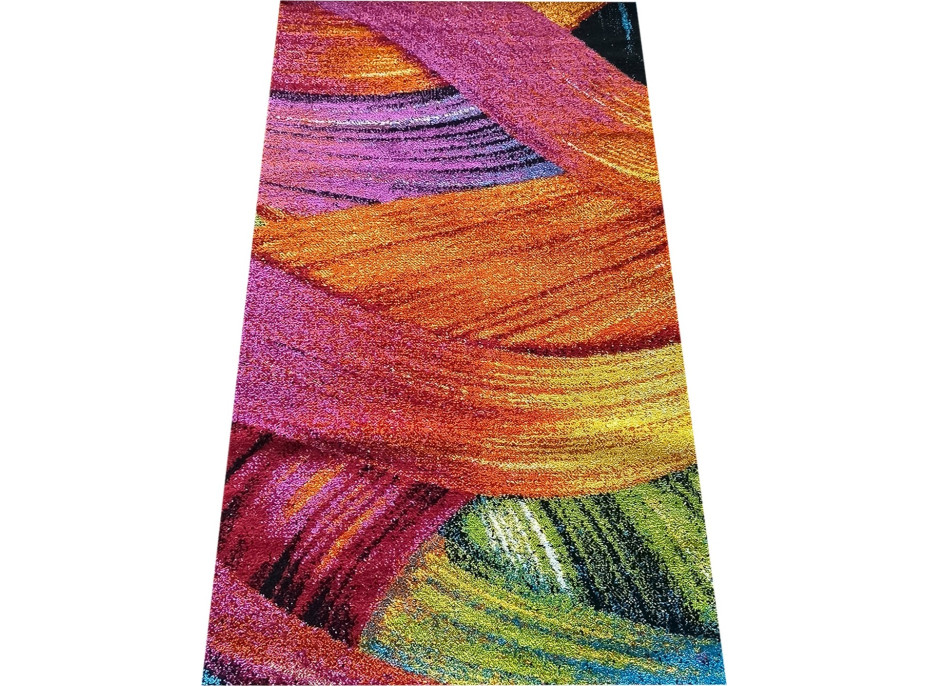 Kusový koberec PICASSO Brush strokes - viacfarebný