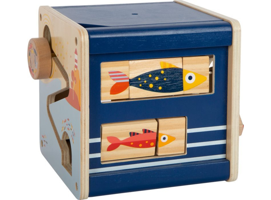 SMALL FOOT Motorická kocka Oceán