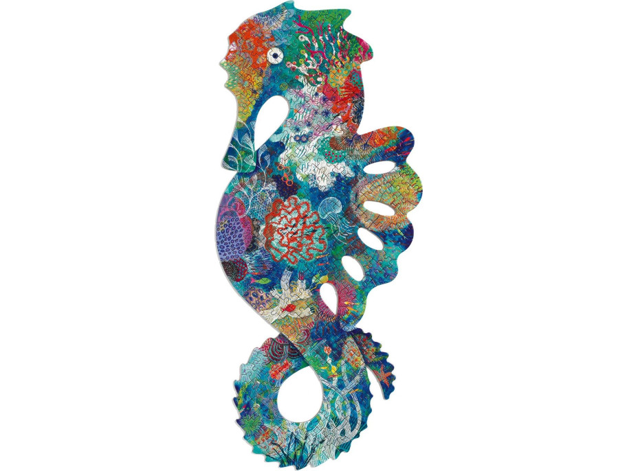 DJECO Obrysové puzzle Morský koník 350 dielikov