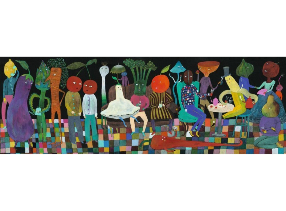 DJECO Panoramatické puzzle Caponata 350 dielikov