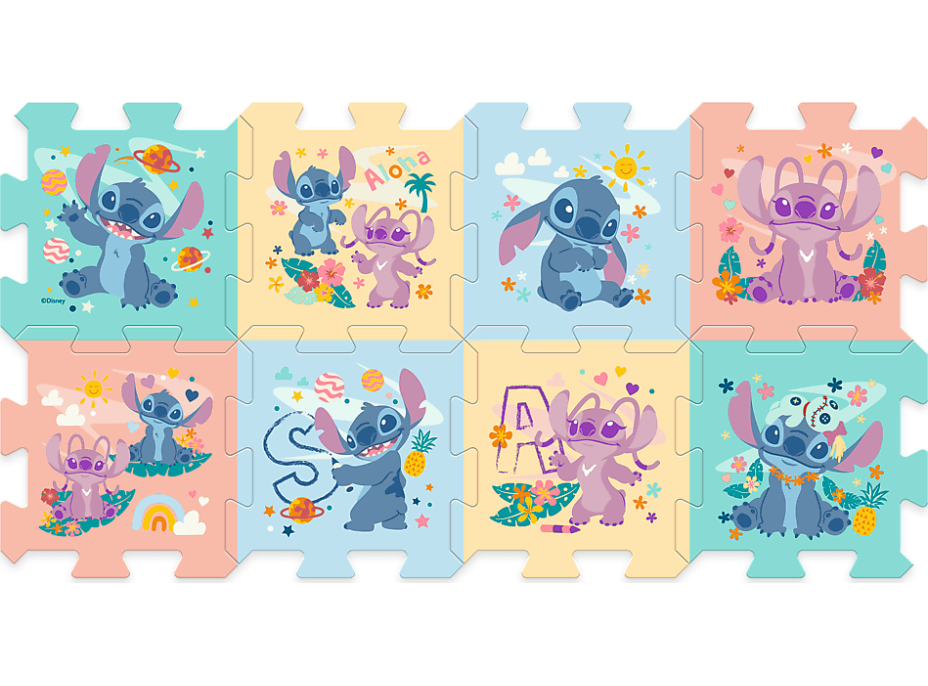 TREFL Penové puzzle Lilo & Stitch