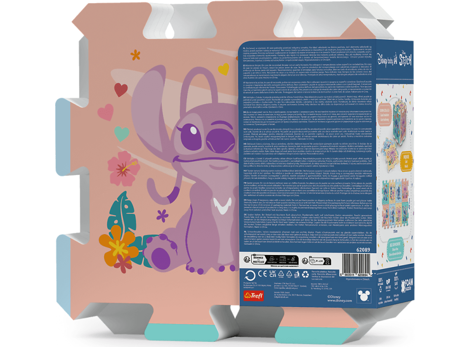 TREFL Penové puzzle Lilo & Stitch
