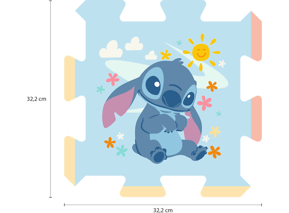 TREFL Penové puzzle Lilo & Stitch