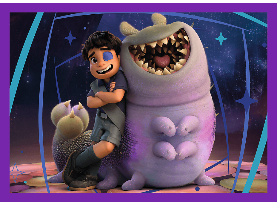 TREFL Puzzle Elio mimozemskej misie 4v1 (35,48,54,70 dielikov)