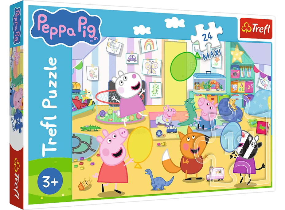 TREFL Puzzle Krásna Peppa MAXI 24 dielikov
