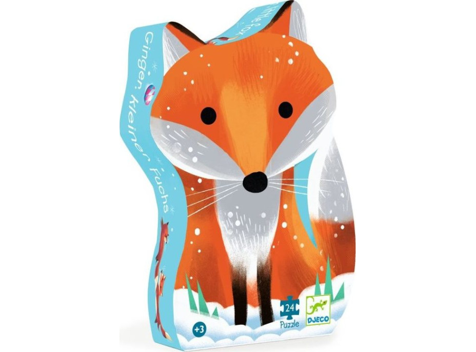 DJECO Puzzle Malá líška Ginger 24 dielikov
