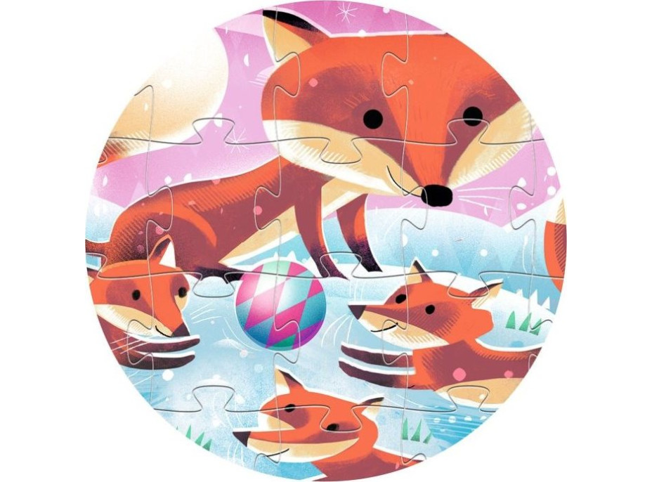 DJECO Puzzle Malá líška Ginger 24 dielikov