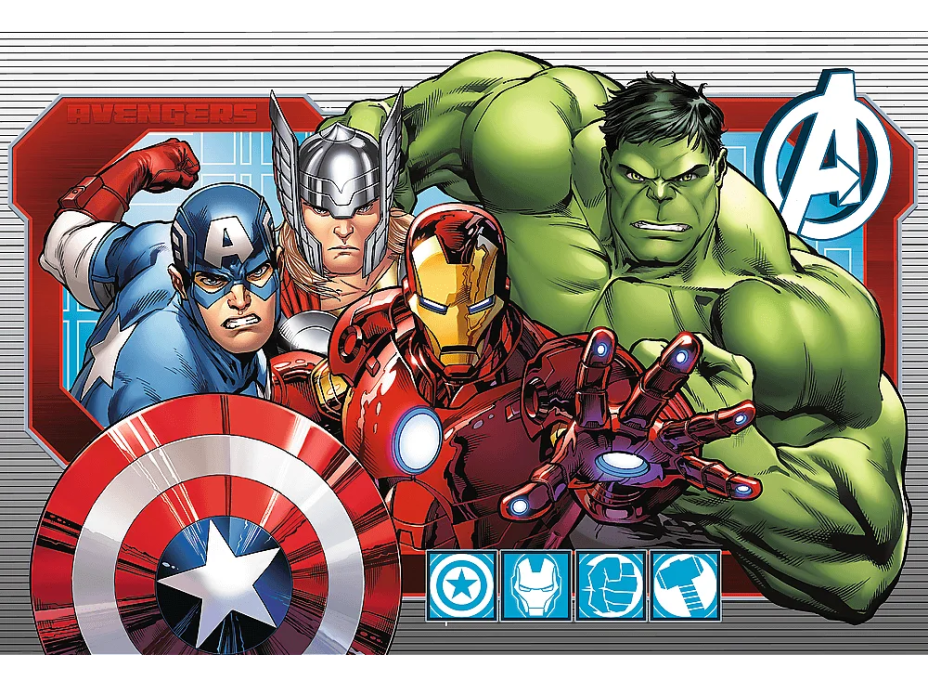 TREFL Puzzle Marvel Avengers: Vždy spravodliví MAXI 24 dielikov