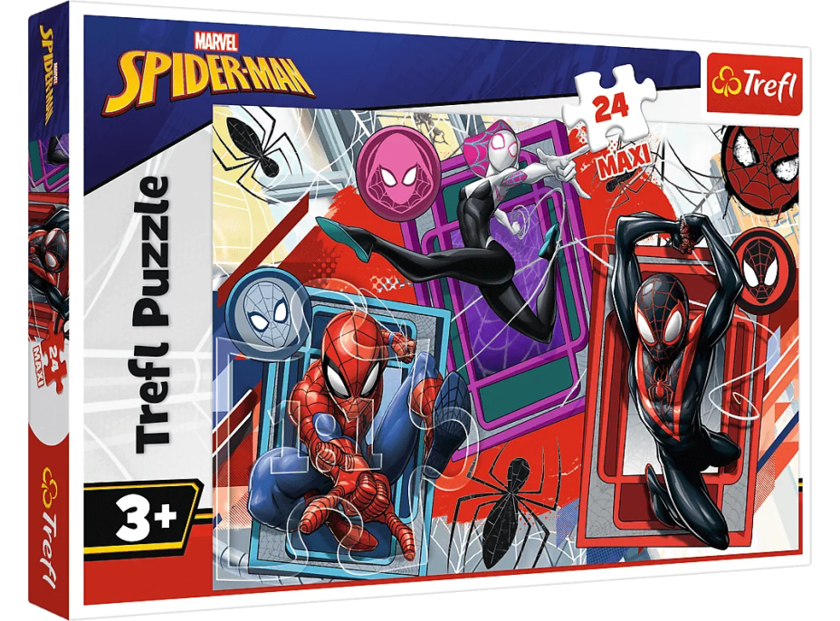 TREFL Puzzle Marvel Spiderman: Pavúčie zmysly MAXI 24 dielikov