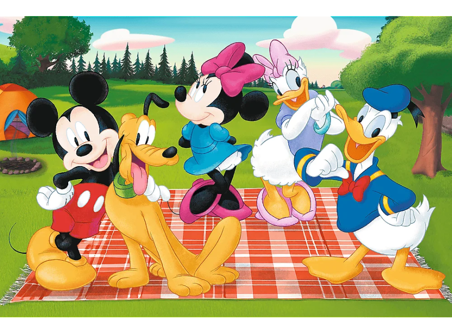 TREFL Puzzle Mickey Mouse: Obľúbený Mickey MAXI 24 dielikov