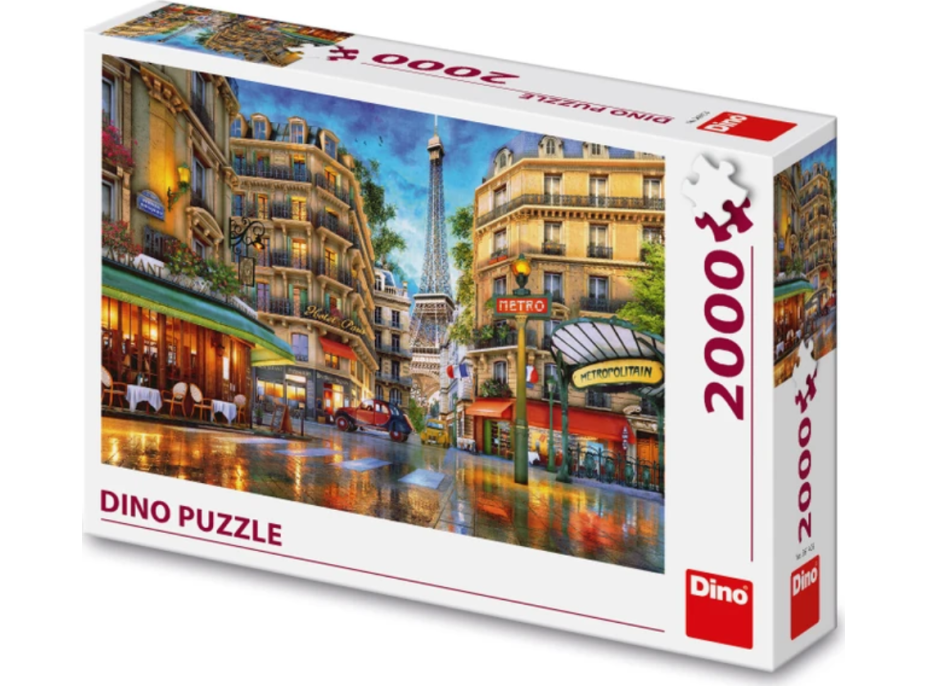 DINO Puzzle Odlesky Paríža 2000 dielikov