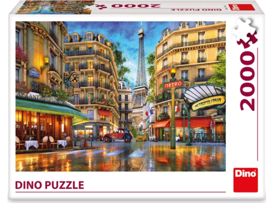 DINO Puzzle Odlesky Paríža 2000 dielikov