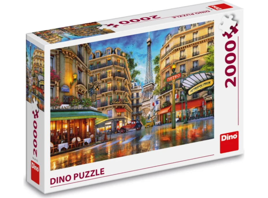 DINO Puzzle Odlesky Paríža 2000 dielikov