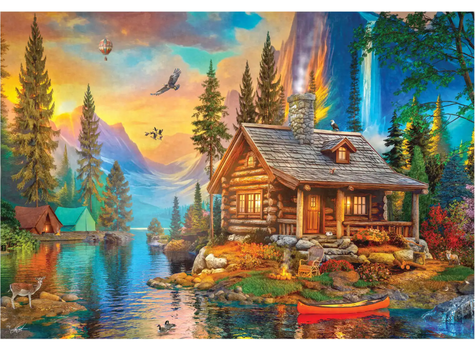 ANATOLIAN Puzzle Borový les 2000 dielikov