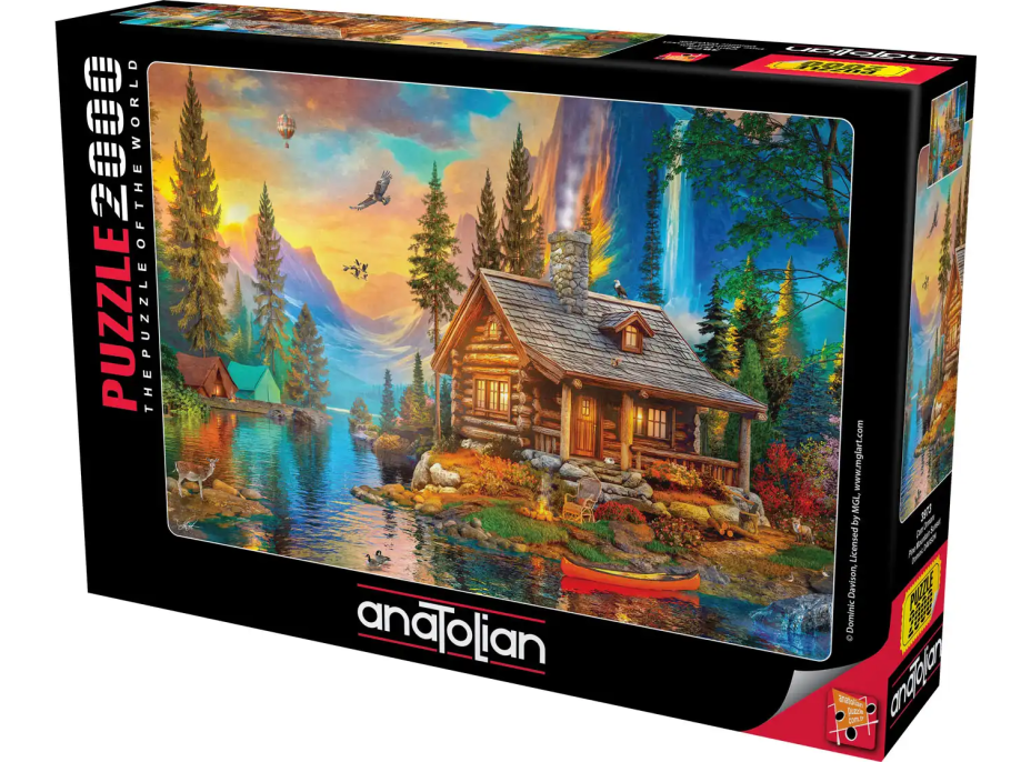 ANATOLIAN Puzzle Borový les 2000 dielikov