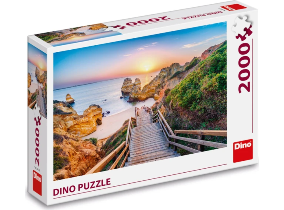 DINO Puzzle Pláž Camilo 2000 dielikov