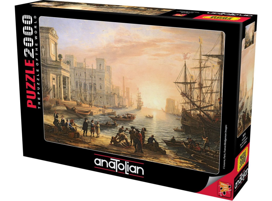 ANATOLIAN Puzzle Prístav pri západe slnka 2000 dielikov