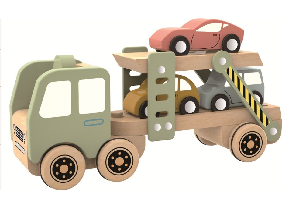 2Kids Toys Drevený autoprepravník