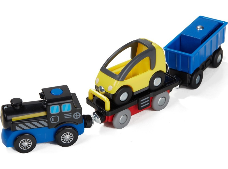 2Kids Toys Sada vozidiel k vláčikodráhe