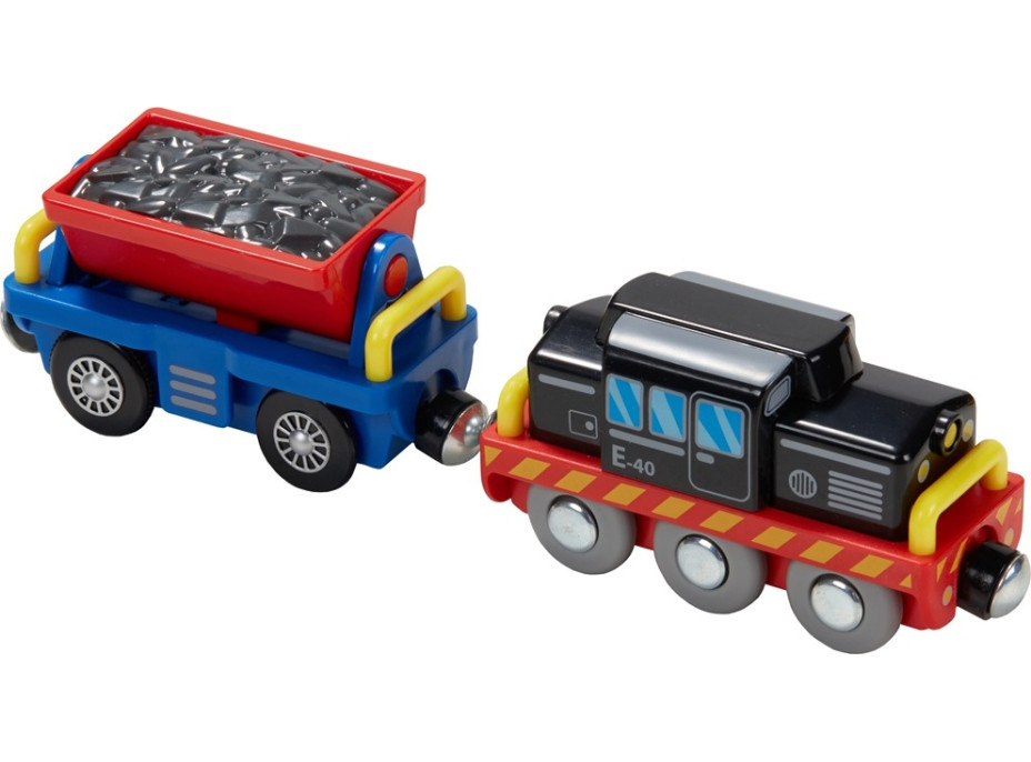 2Kids Toys Sada vozidiel k vláčikodráhe