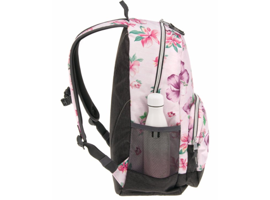 ARS UNA Študentský batoh Flowers AU-14