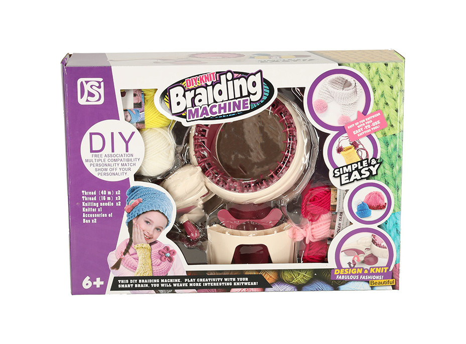 Pletací stroj s príslušenstvom