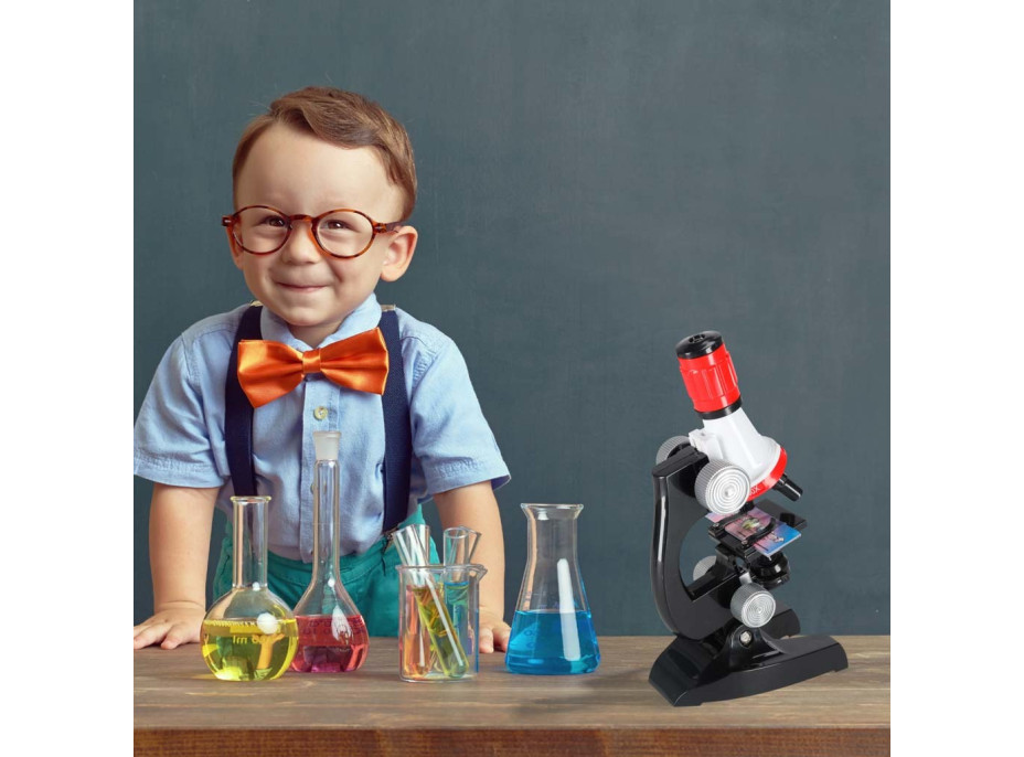 Detský výukový mikroskop s príslušenstvom