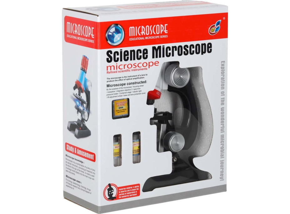 Detský výukový mikroskop s príslušenstvom
