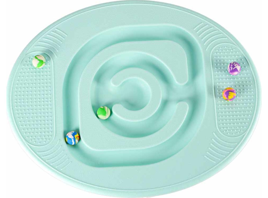 Balančná doska s guličkovým labyrintom - mätová