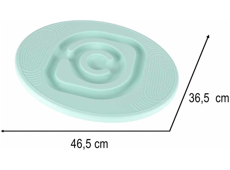 Balančná doska s guličkovým labyrintom - mätová