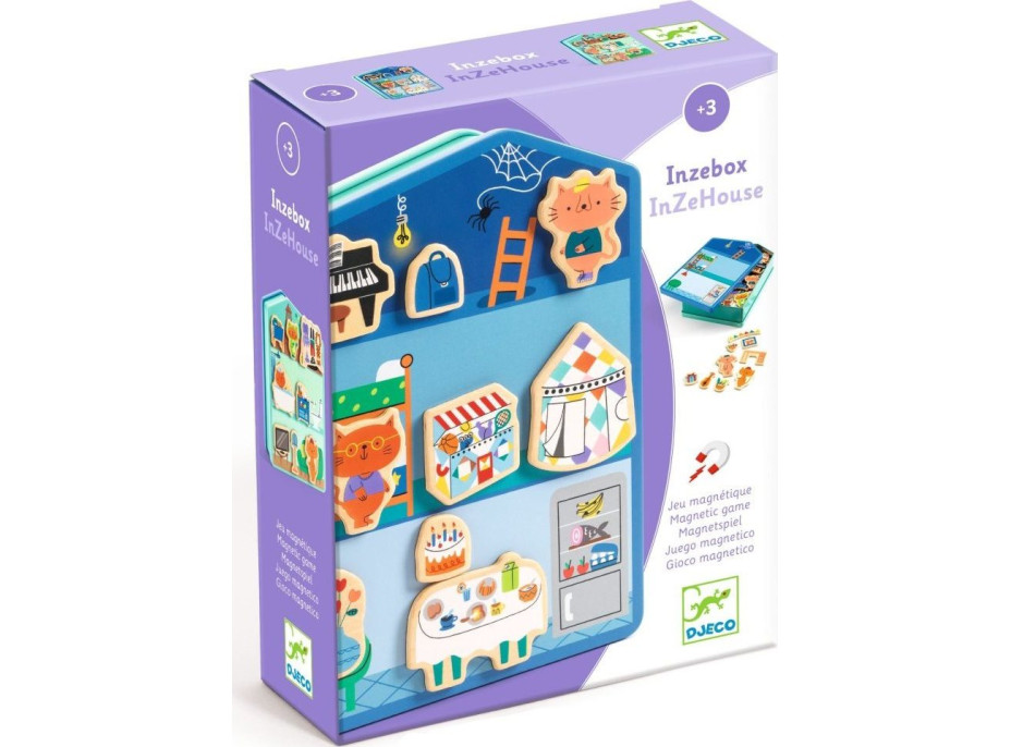 DJECO Domček s magnetmi