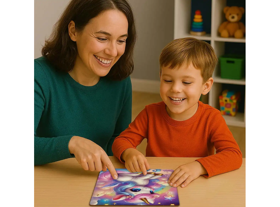 WOODEN CITY Drevené puzzle Čarovné sny o jednorožcoch 20 dielikov