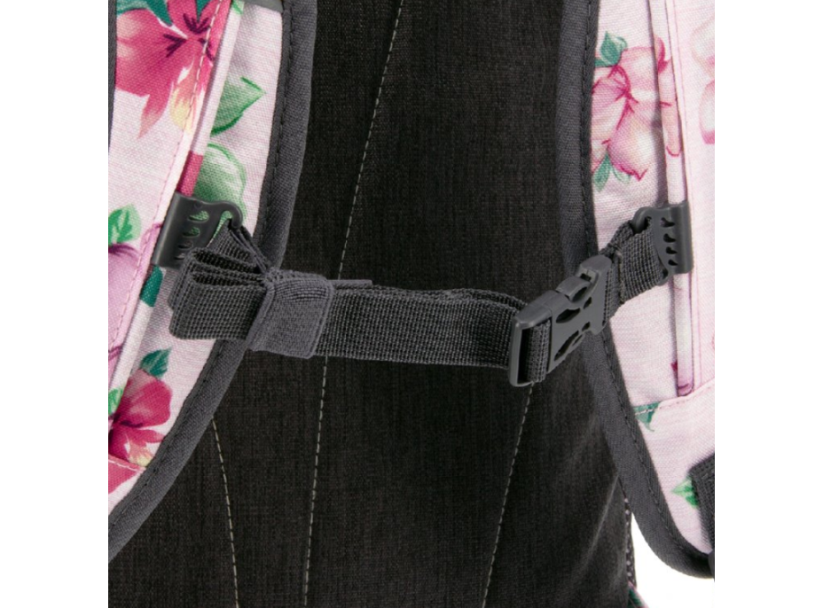 ARS UNA Študentský batoh Flowers AU-14